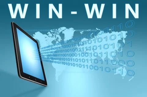Win-Win Stock Illustration