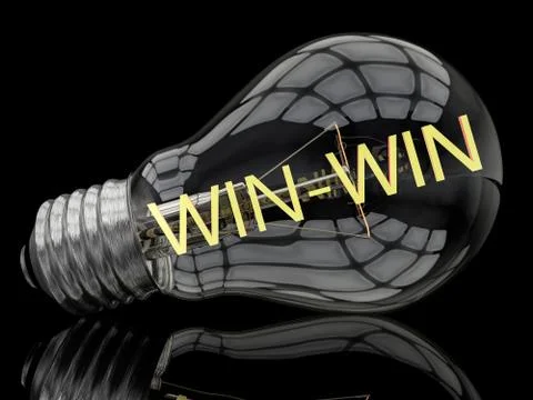 Win-Win Stock Illustration