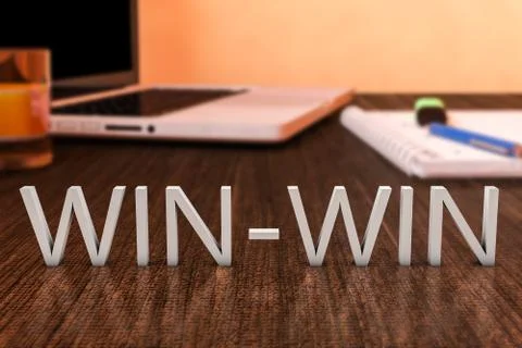 Win-Win Stock Illustration