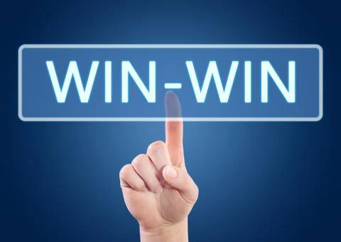 Win-Win Stock Illustration