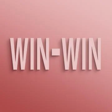 Win-win Stock Illustration