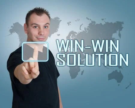 Win-win solution 스톡 일러스트