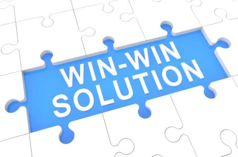 Win-win solution Stock Illustration