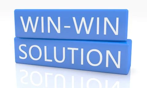 Win-Win Solution Stockillustratie