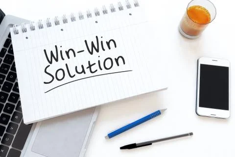 Win-Win Solution 스톡 일러스트