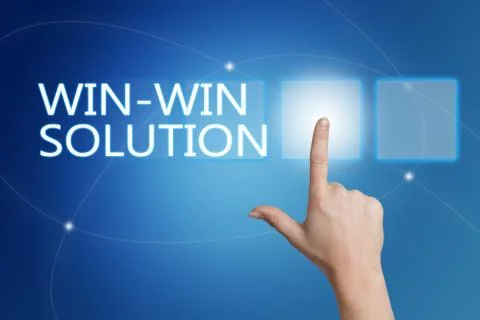 Win-win Solution Stock Illustration