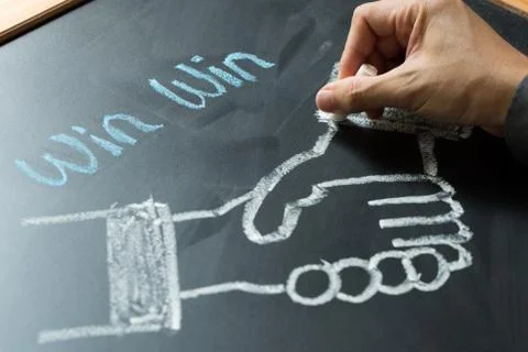 Win win strategy 写真素材