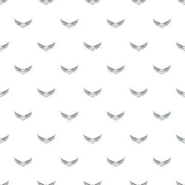 Win wing pattern seamless Illustrazione stock