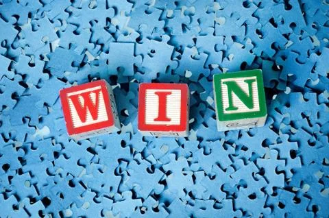 Win word 스톡 사진