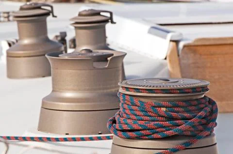 Winches Foto stock