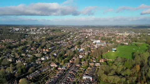 Winchester fly over daytime Video stock 265087215