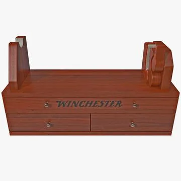 Winchester Gun Cleaning Station 3D Model