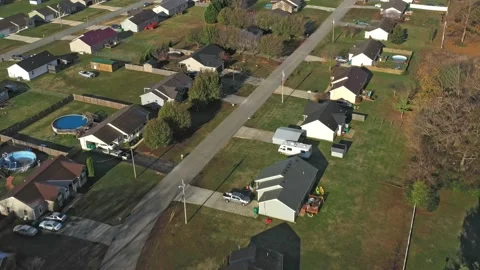 Winchester Subdivision  Stock Footage 221642281