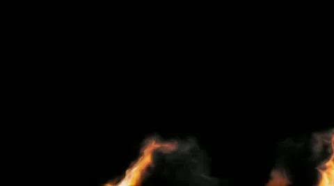 Wind and fire Stock Footage 22343321