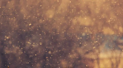 Wind and snow on blue sky background Stock Footage 5088937
