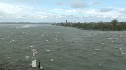 Wind and waves 2 Stock Footage 710252