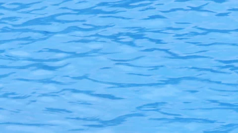 Wind blown ripples in pool Stock Footage 45350291