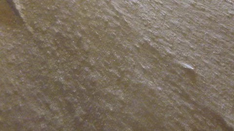 Wind blows across the surface of the snow. Stock Footage 90153667