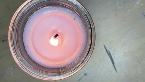 The wind blows on the fire Stock Footage 252188822