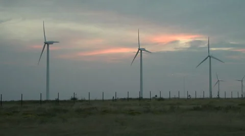 Wind Blows at Night Video stock 54736042