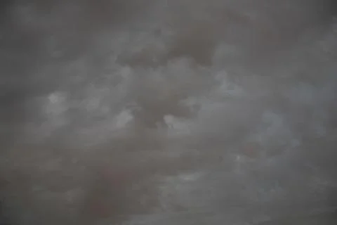 The wind brought clouds to the sky. Stock Photos