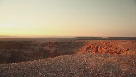 Wind on a canyon Stock Footage 73660347
