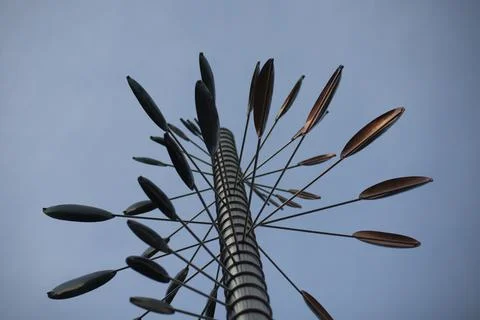 Wind-catching design. Stock Photos