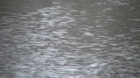 Wind causes surface to ripple and change direction (High Definition) Stock-Footage 69271