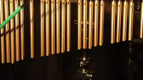 Wind chime bells 스톡 동영상 10600262