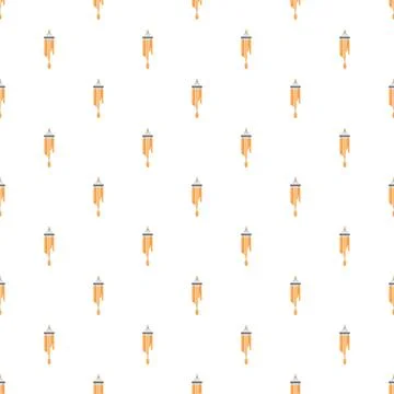 Wind chime cartoon simple repeat seamless pattern Stockillustratie