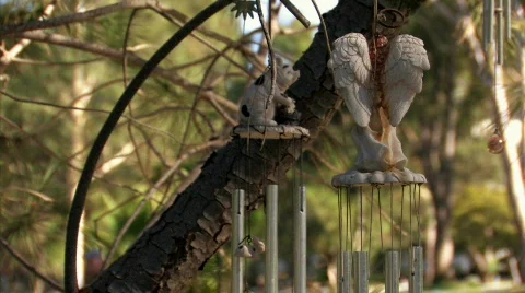 Wind Chime Stock Footage 875099