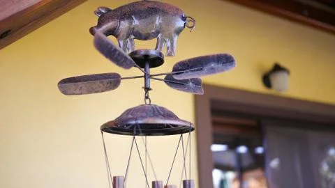 Wind Chime Foto stock