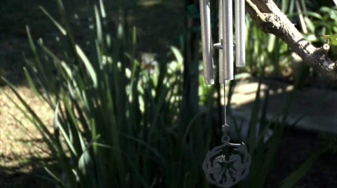 Wind chimes 09 Stock Footage 342291
