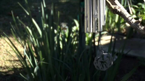 Wind chimes 10 Stock Footage 342293