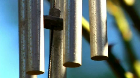 Wind chimes 11 Stock-Footage 342295