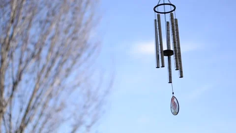 Wind Chimes Blowing in the Wind Vidéo 147704264