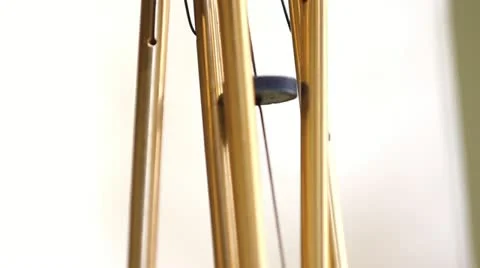 Wind Chimes - Close Up Stock Footage 22307231