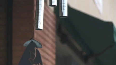 Wind chimes Stock Footage 5503286