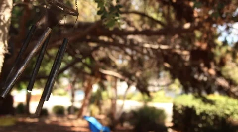 Wind Chimes Stock-Footage 67639386