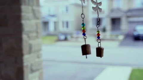 Wind chimes Stock Footage 134954533
