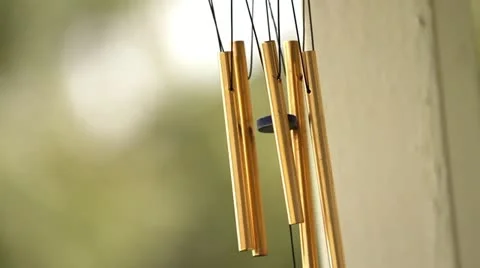 Wind Chimes - Medium Shot 스톡 동영상 22307179