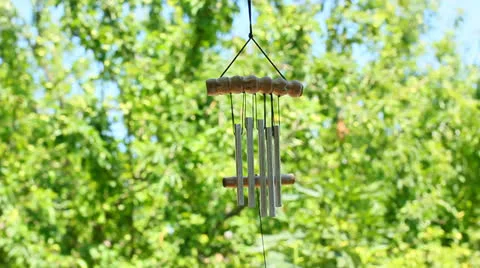 Wind chimes in the wind Vidéo 26692941