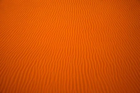 Wind created patterns in the sand dunes of Liwa oasis, United Arab Emirates Stock Photos