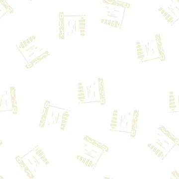 Wind direction glyph seamless pattern Stock Illustration