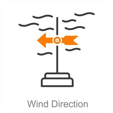 Wind Direction Stock Illustration