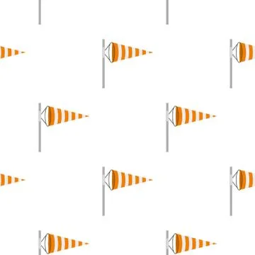 Wind direction indicator pattern seamless Stock Illustration