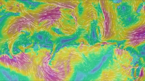 Wind direction map Vidéo 201622159