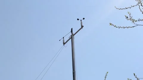 Wind Direction Meteo Tool Stock Footage 46128964