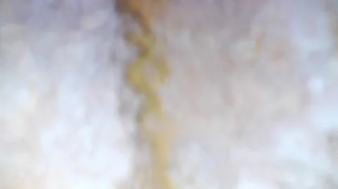 Wind disturbs the water reflection with camera motion Stock Footage 37368167