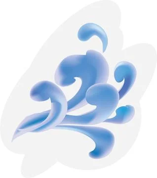 Wind elements in a fantasy world.,fantasy realm adventure mysticism, mystery Stockillustratie